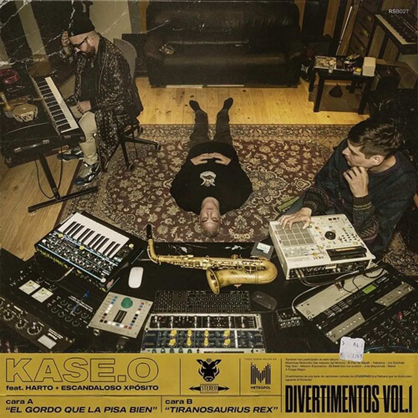 Kase.O DIVERTIMENTOS VOL 1 Vinyl Record