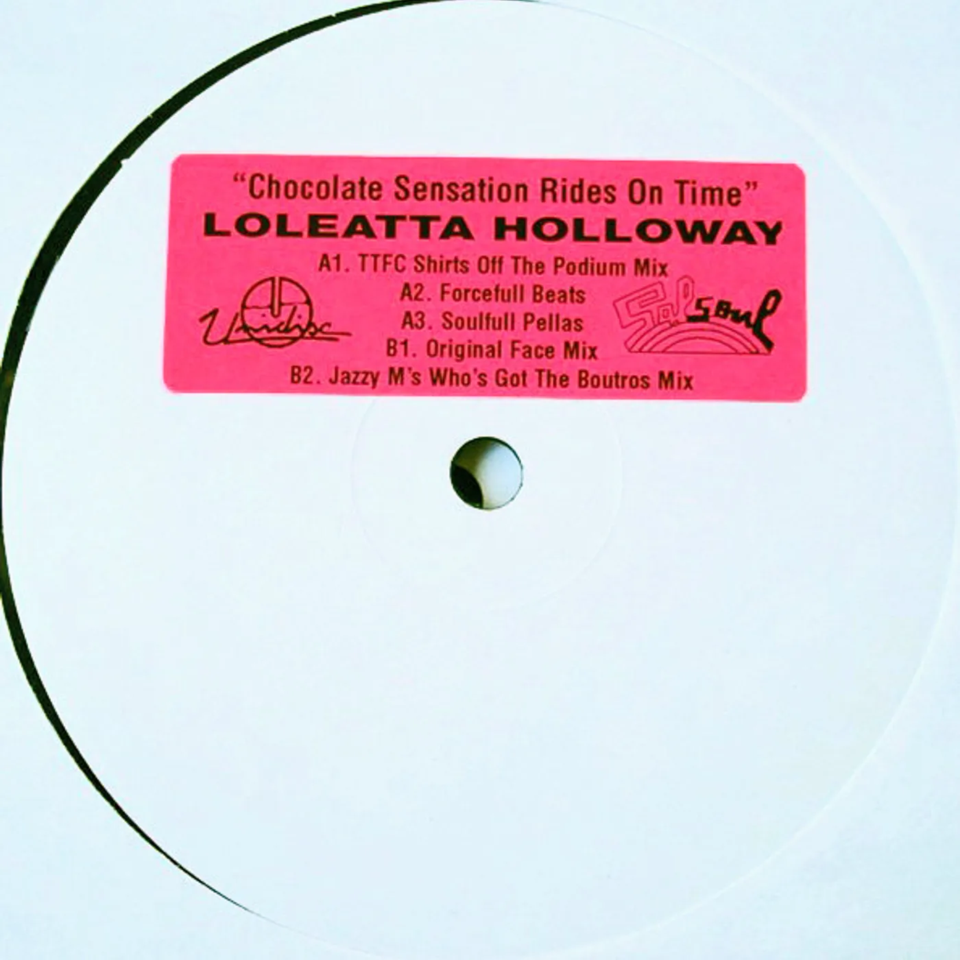 Loleatta Holloway CHOCOLATE SENSATION (RIDES ON TIME) Vinyl Record