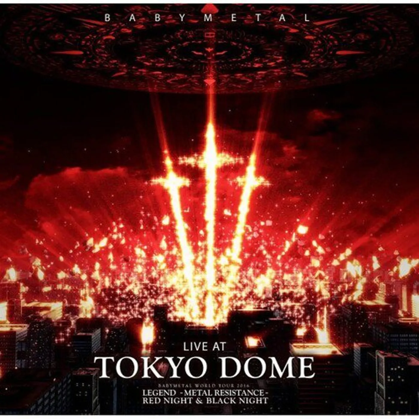LIVE AT TOKYO DOME (BABYMETAL WORLD TOUR 2016 ) Vinyl Record