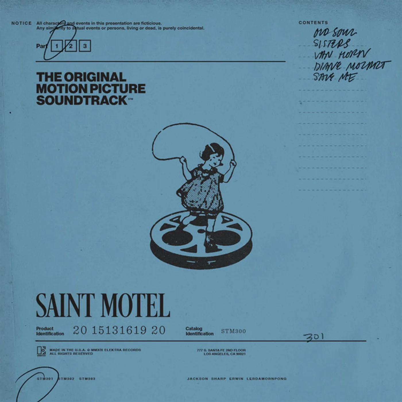 Saint Motel ORIGINAL MOTION PICTURE SOUNDTRACK CD