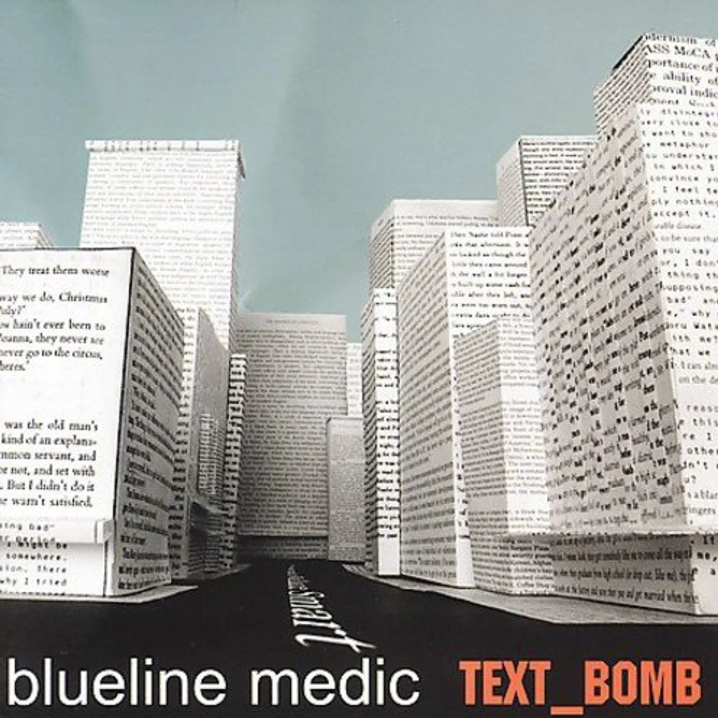 Blueline Medic Text Bomb Vinyl Record