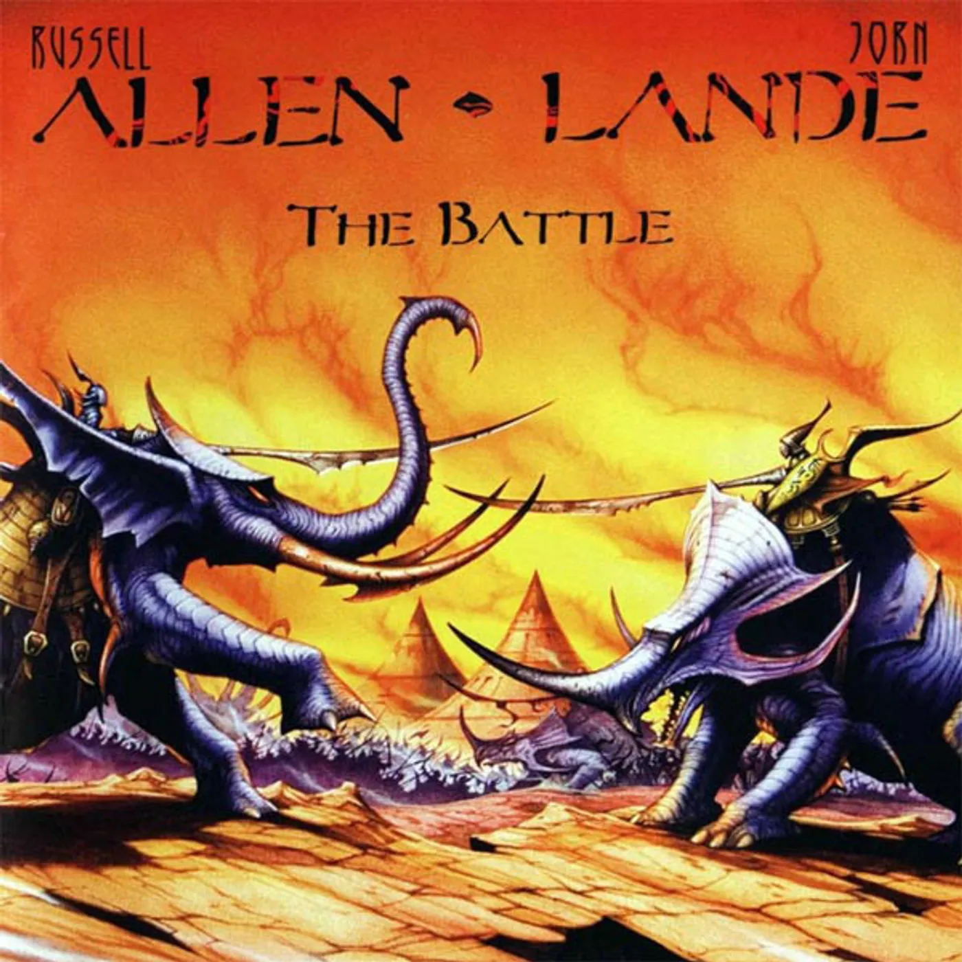 Allen Lande BATTLE Vinyl Record