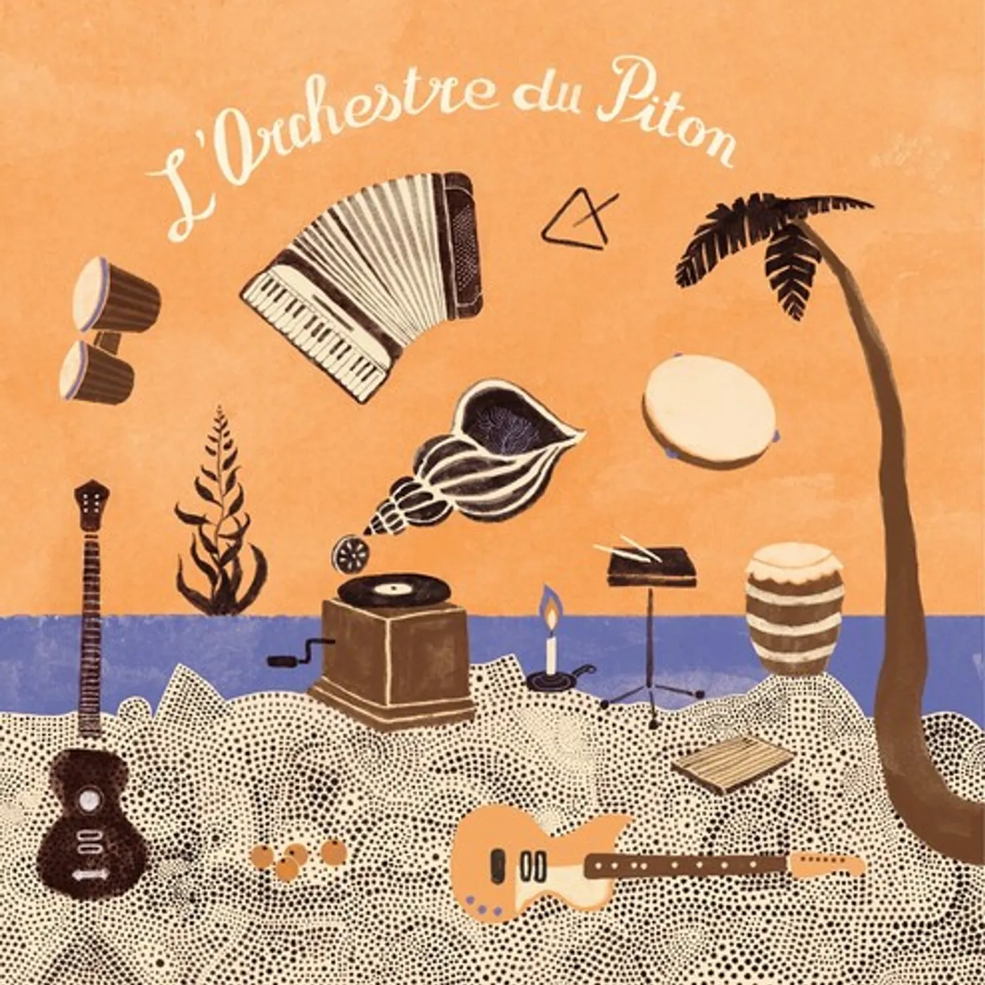 Les Pythons de la Fournaise L 'ORCHESTRE DU PITON Vinyl Record