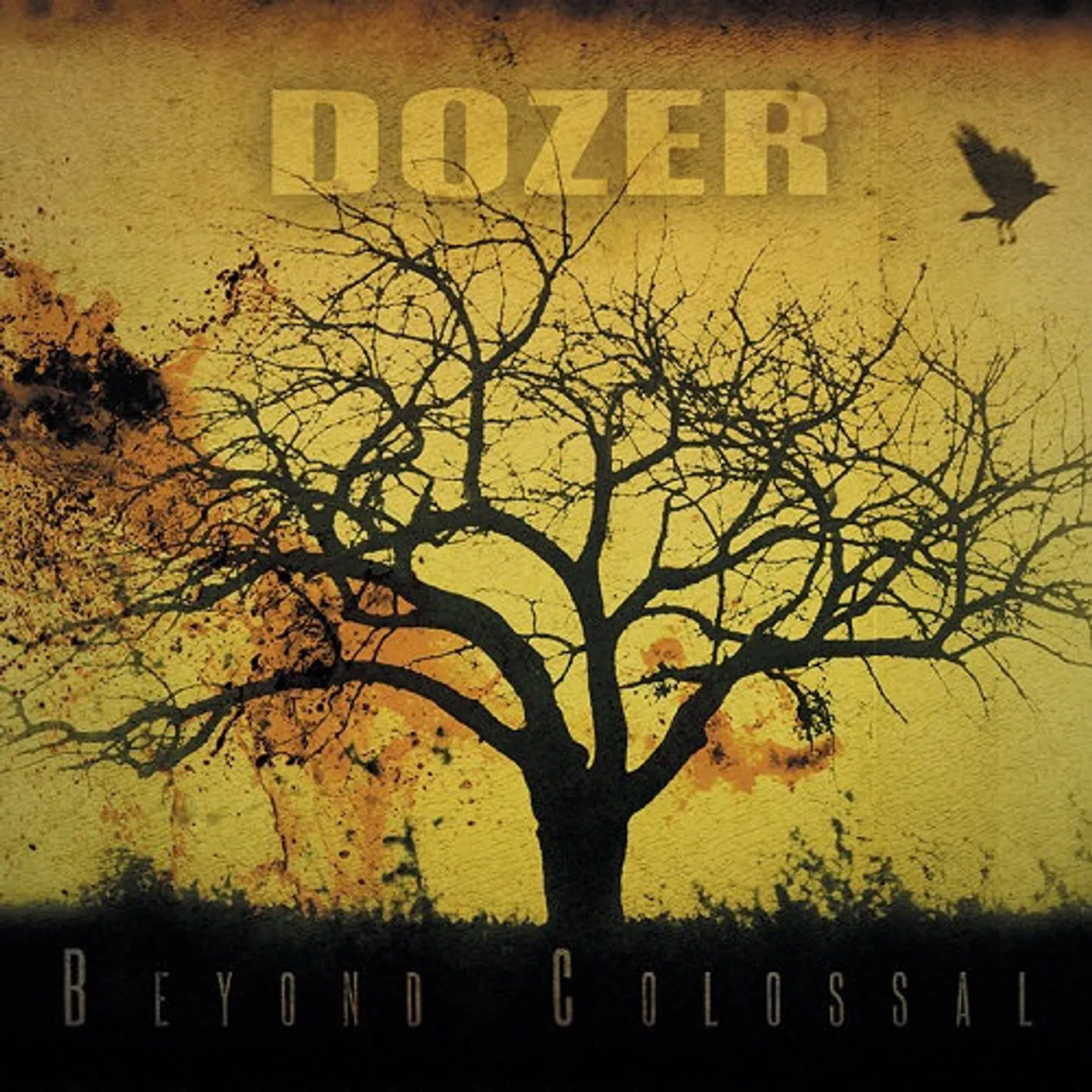 Dozer BEYOND COLOSSAL (HALF YELLOW/HALF BLACK VINYL) Vinyl Record