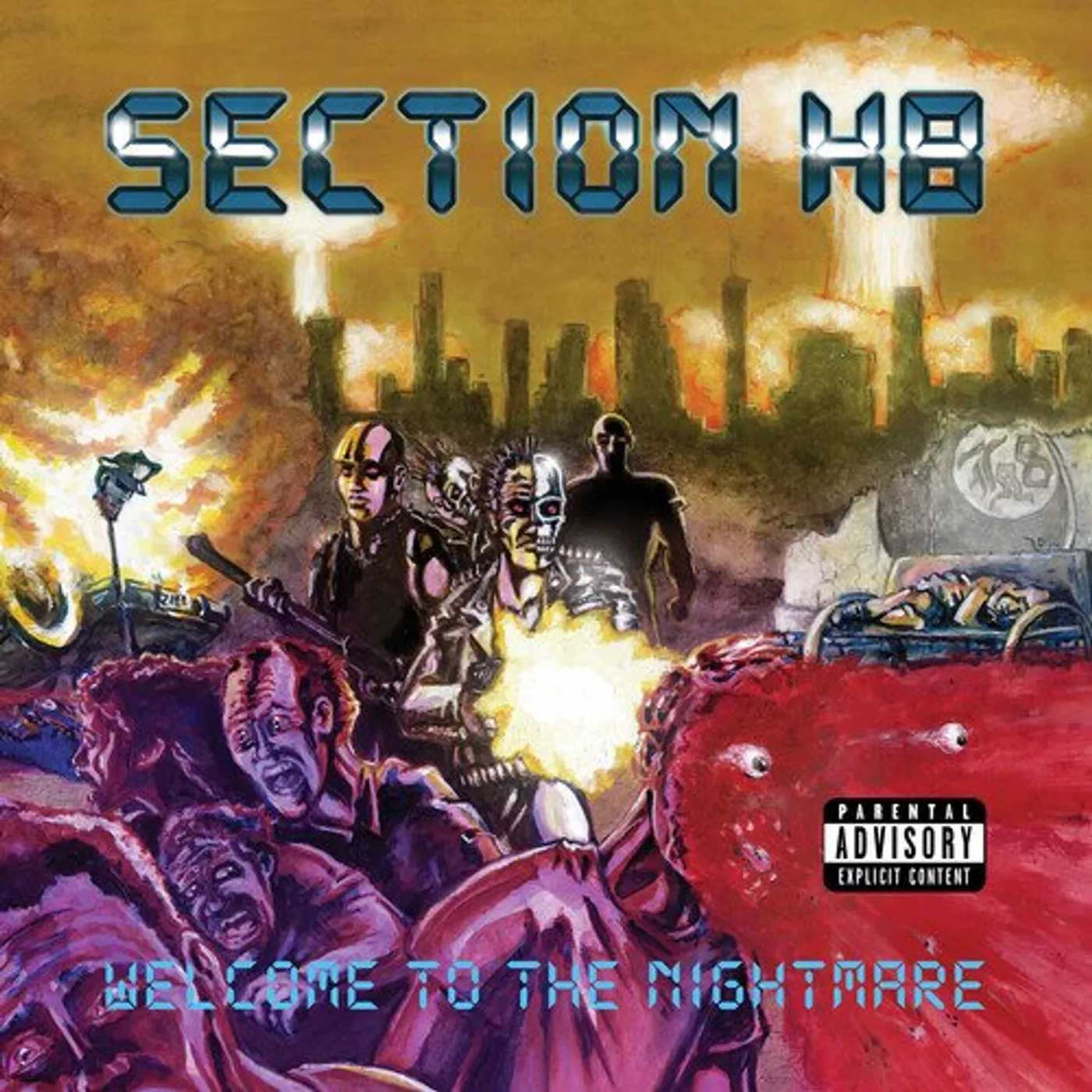 SECTION H8 Welcome to the Nightmare Vinyl Record