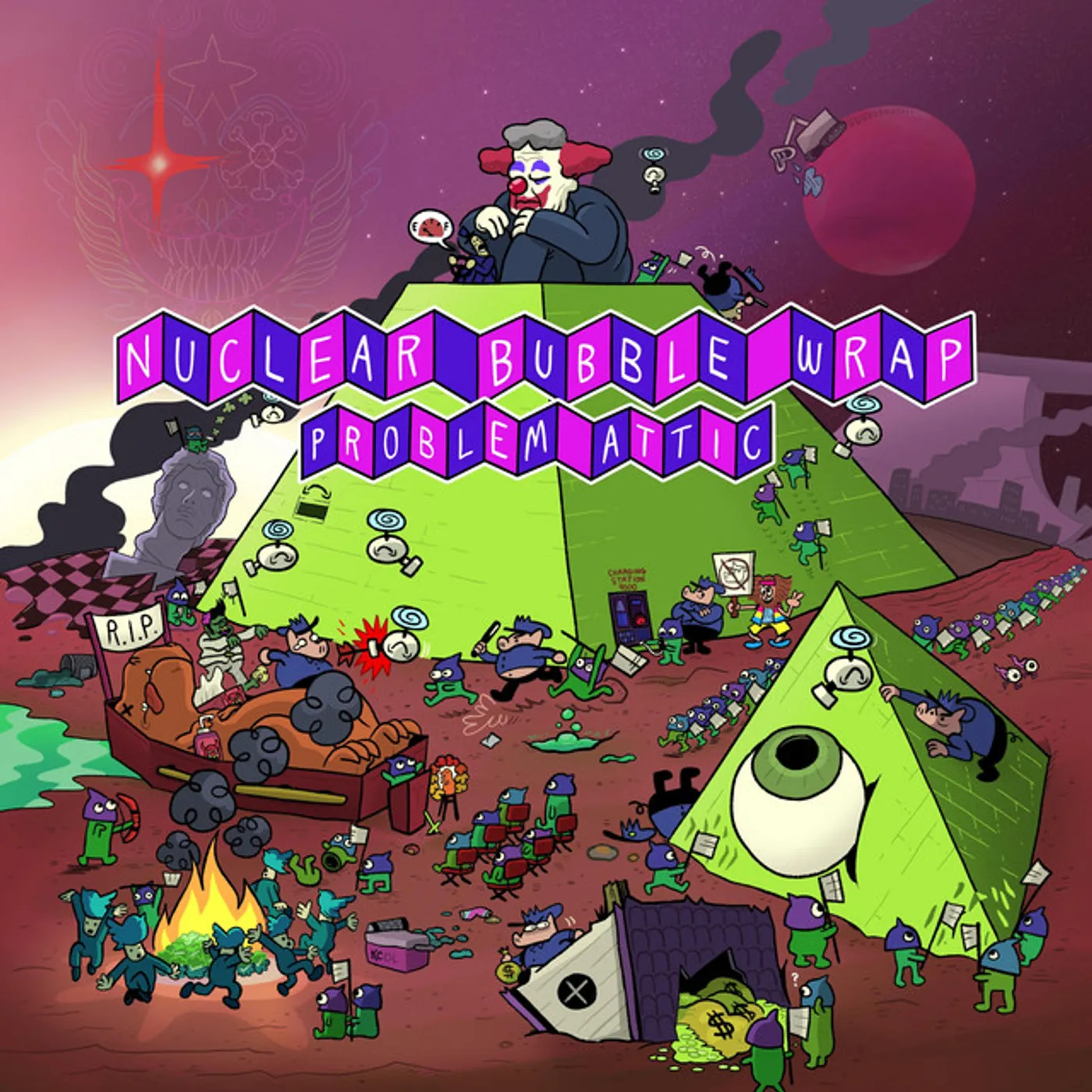 Nuclear Bubble Wrap PROBLEM ATTIC CD