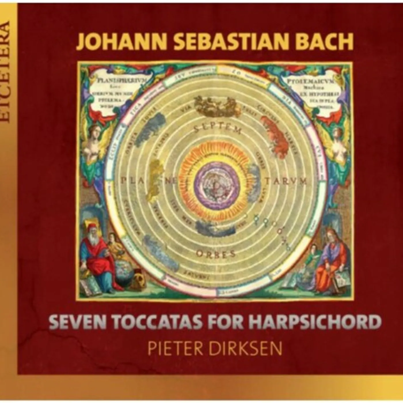 Pieter Dirksen JS BACH: SEVEN TOCCATAS FOR HARPSICHORD CD