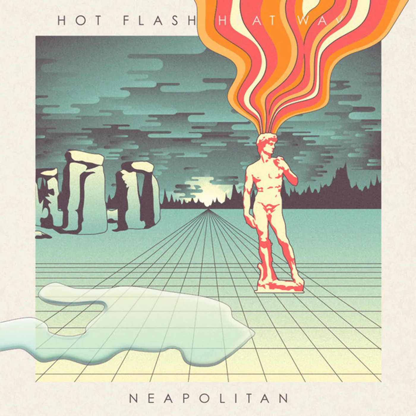 Hot Flash Heat Wave Neapolitan Vinyl Record