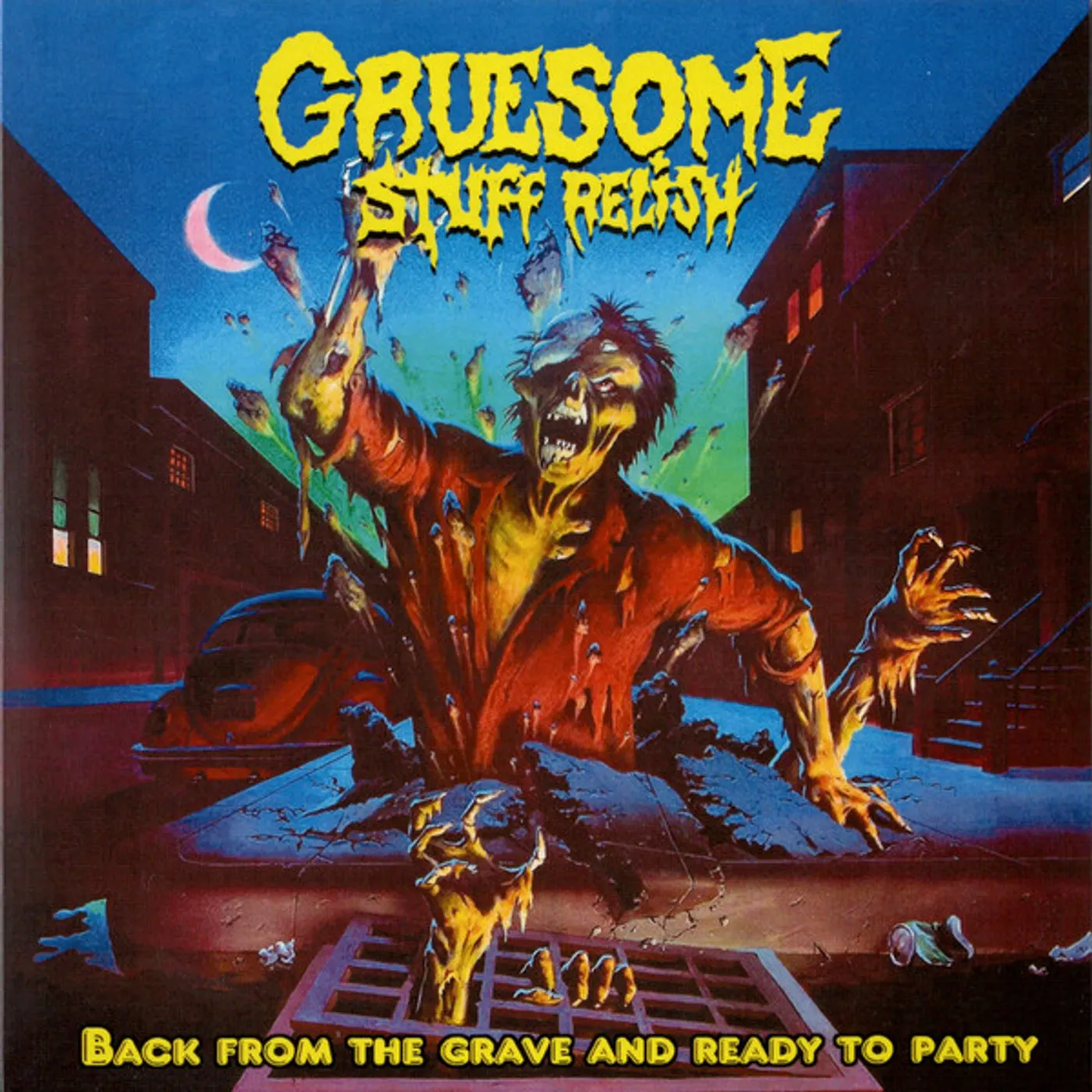 Gruesome Stuff Relish BACK FROM THE DEAD & READY TO PARTY CD