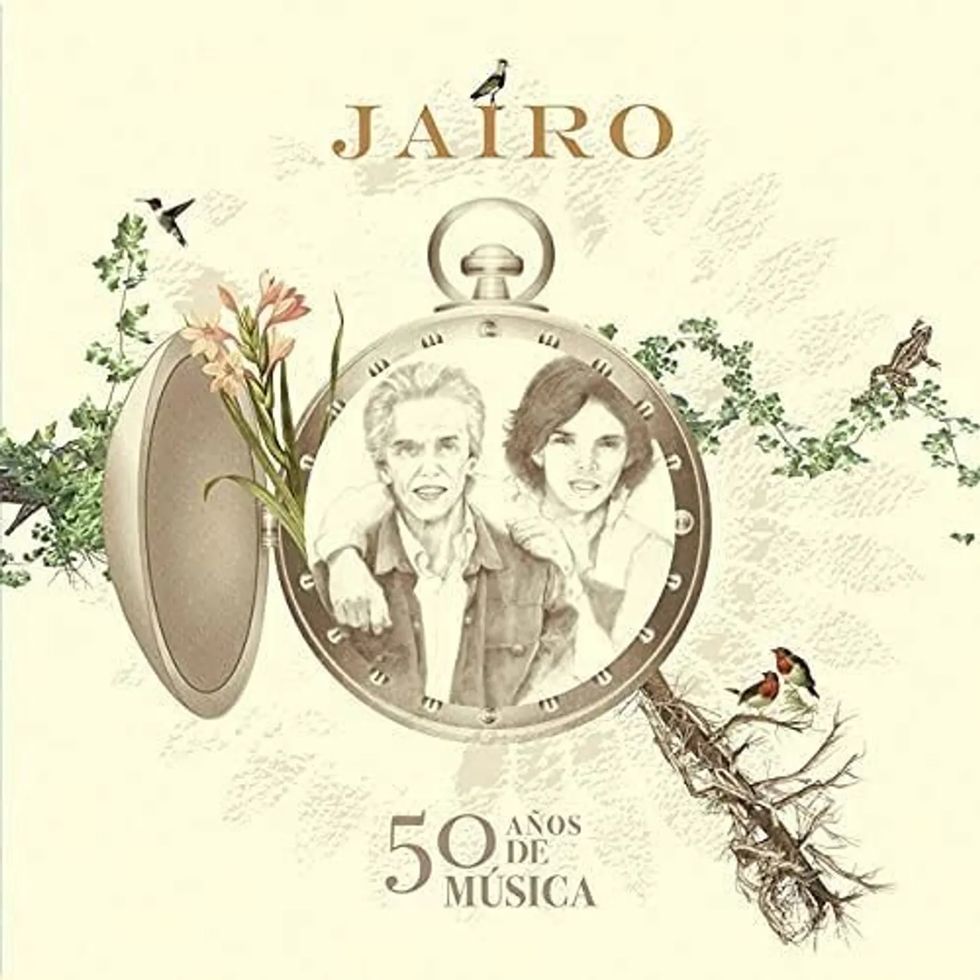 Jairo 50 ANOS DE MUSICA Vinyl Record