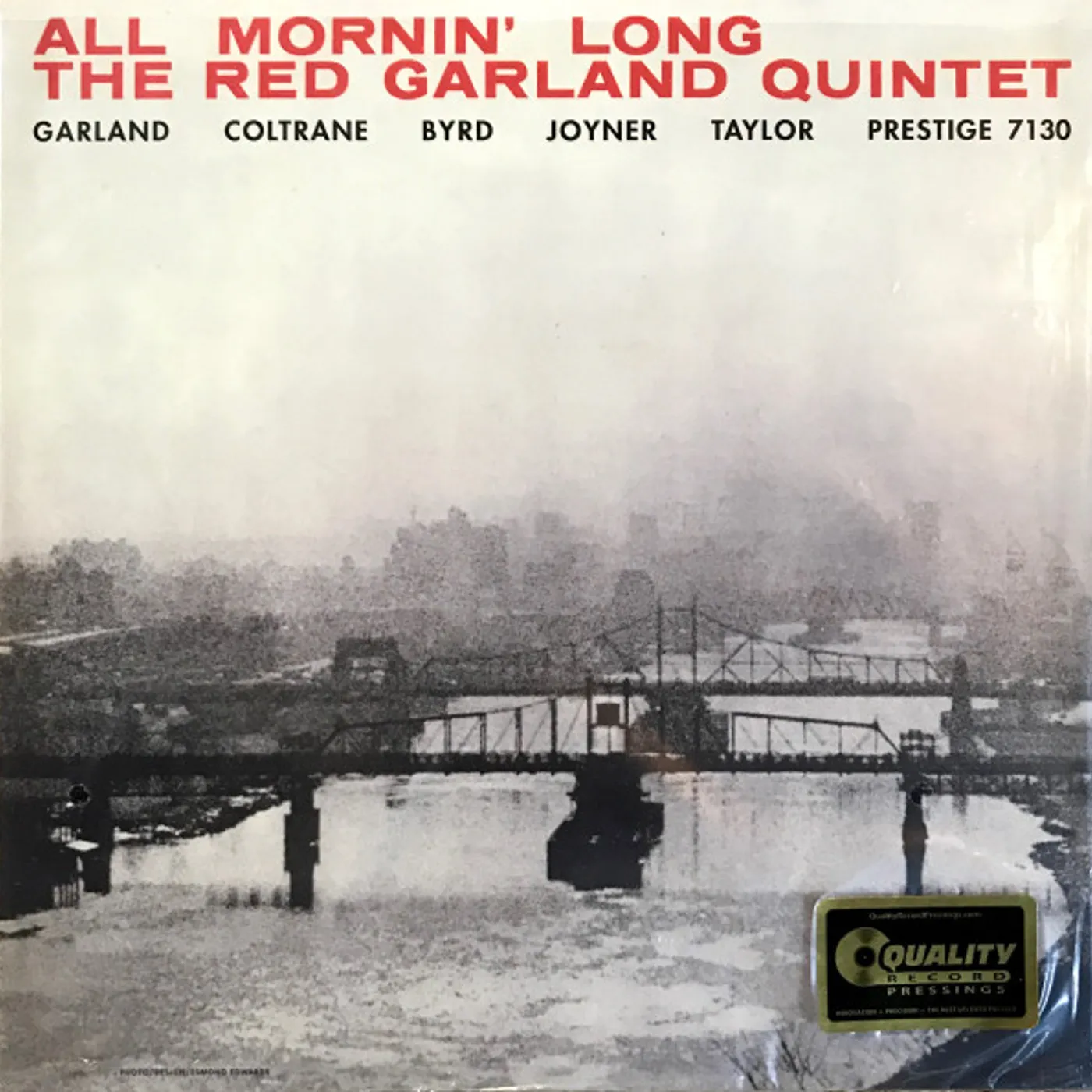 Red Garland Quintet ALL MORNIN LONG Vinyl Record