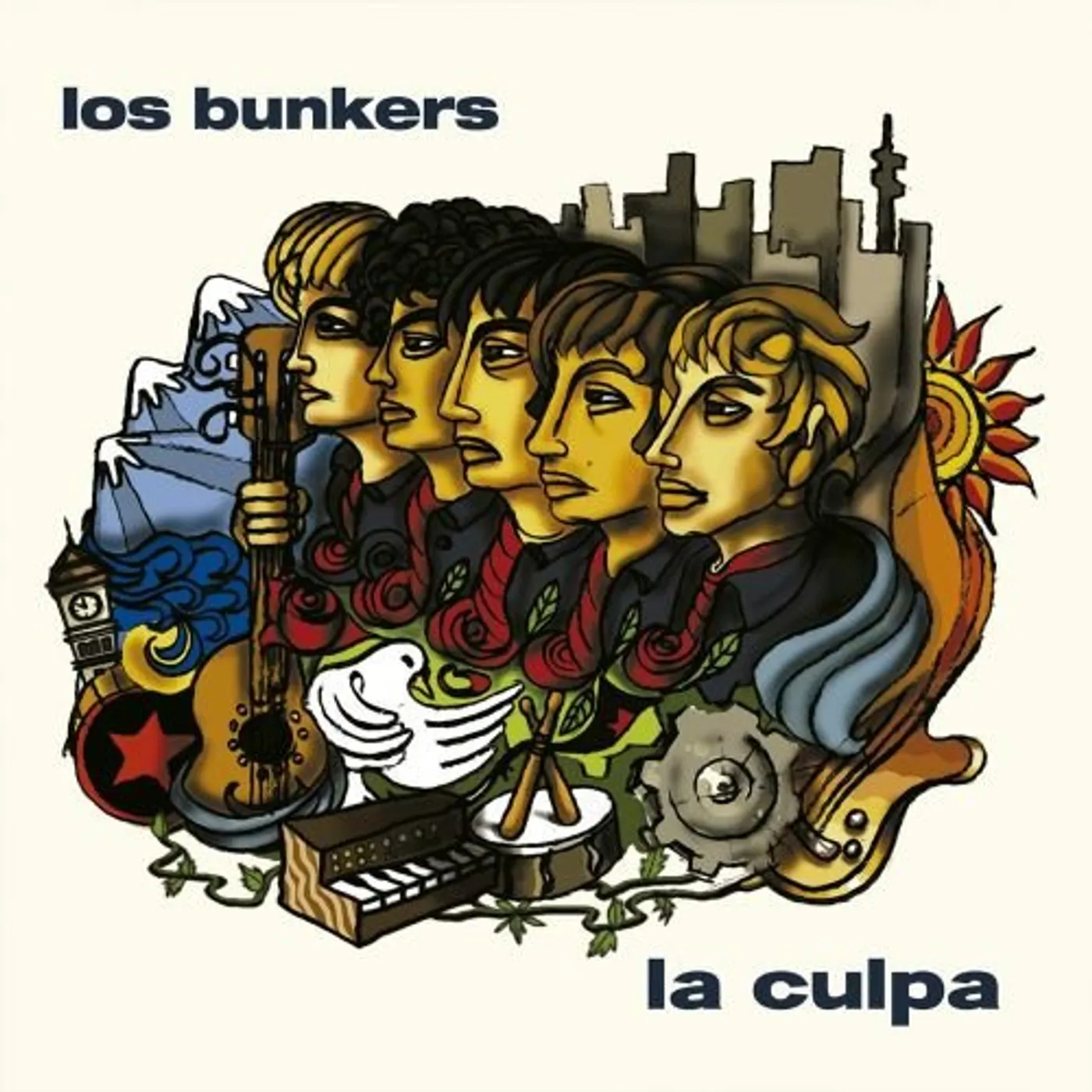 Los Bunkers La Culpa Vinyl Record