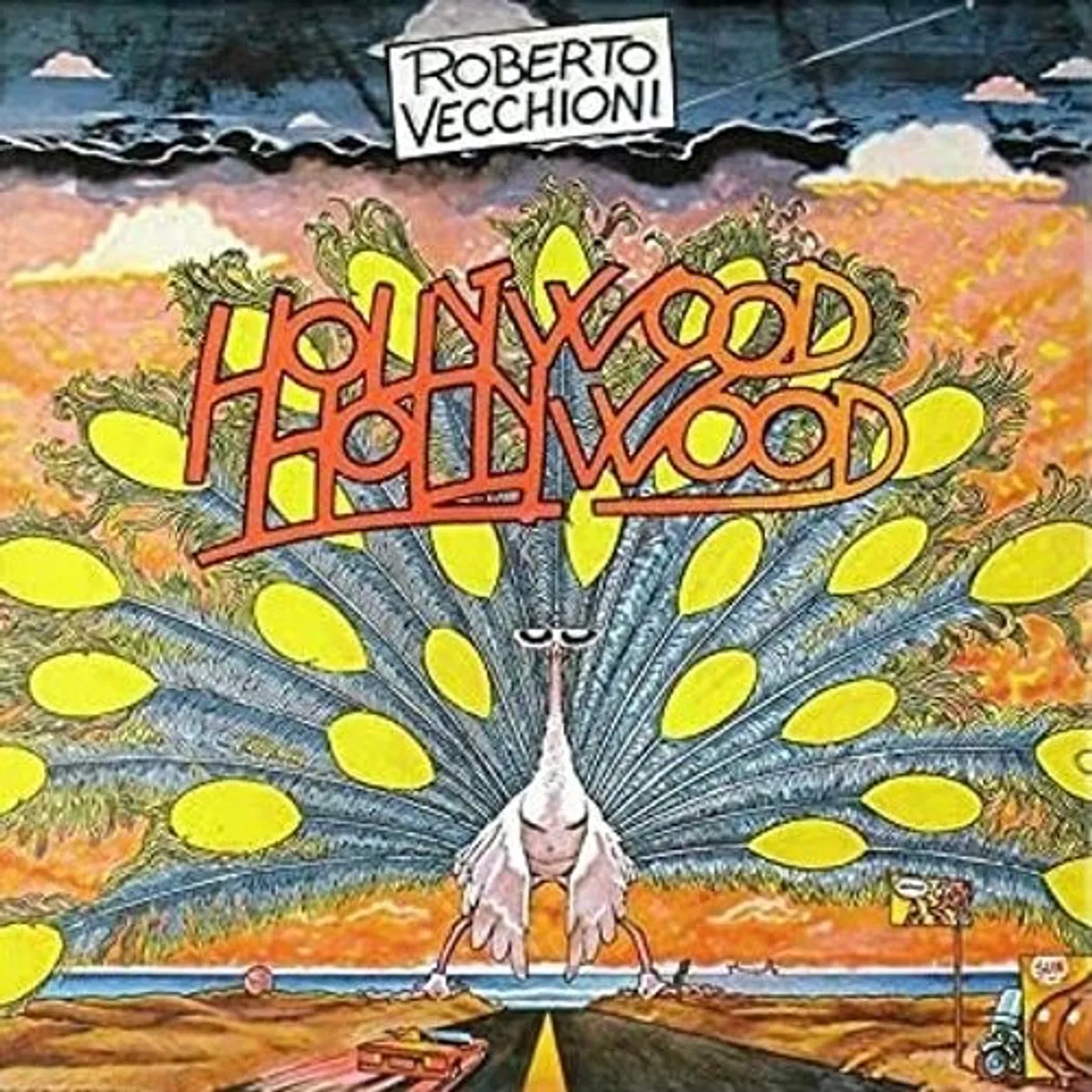 Roberto Vecchioni Hollywood Hollywood Vinyl Record