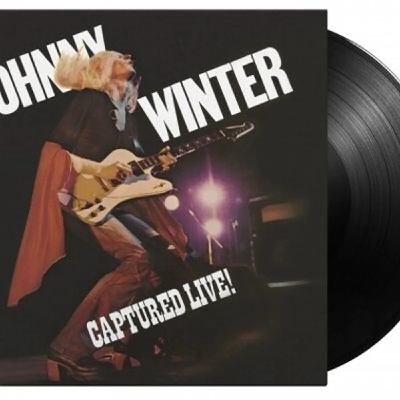 Johnny Winter Captured Live Vinyl Record