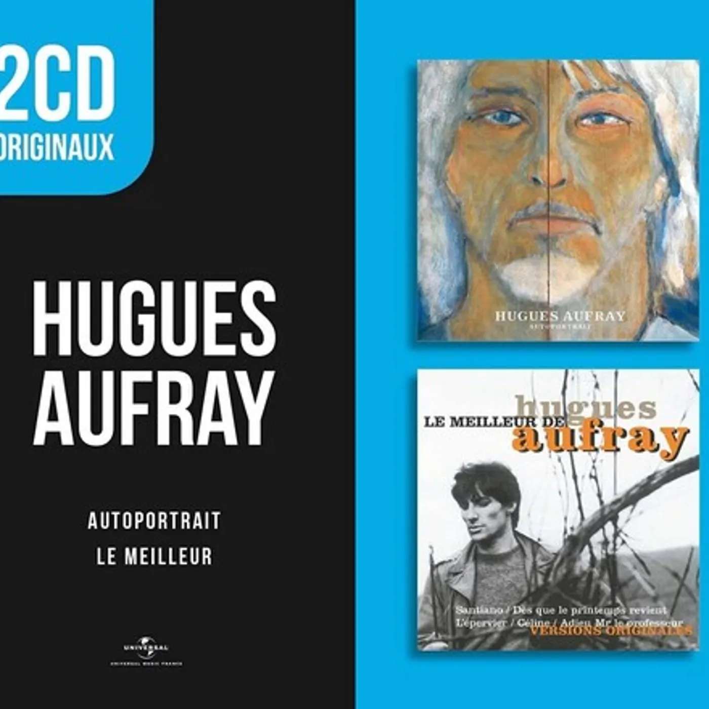 Hugues Aufray AUTOPORTRAIT / LE MEILLEUR DE CD
