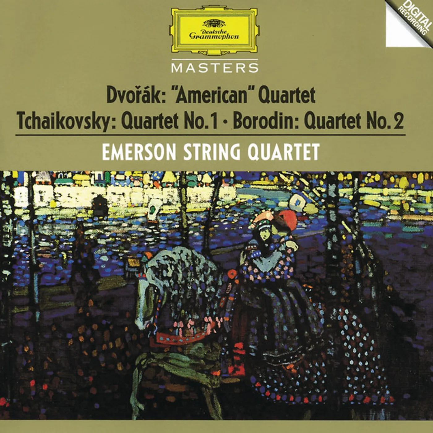 Emerson String Quartet DVORAK / TCHAIKOVSKY / BORODIN: STRING QUARTETS CD