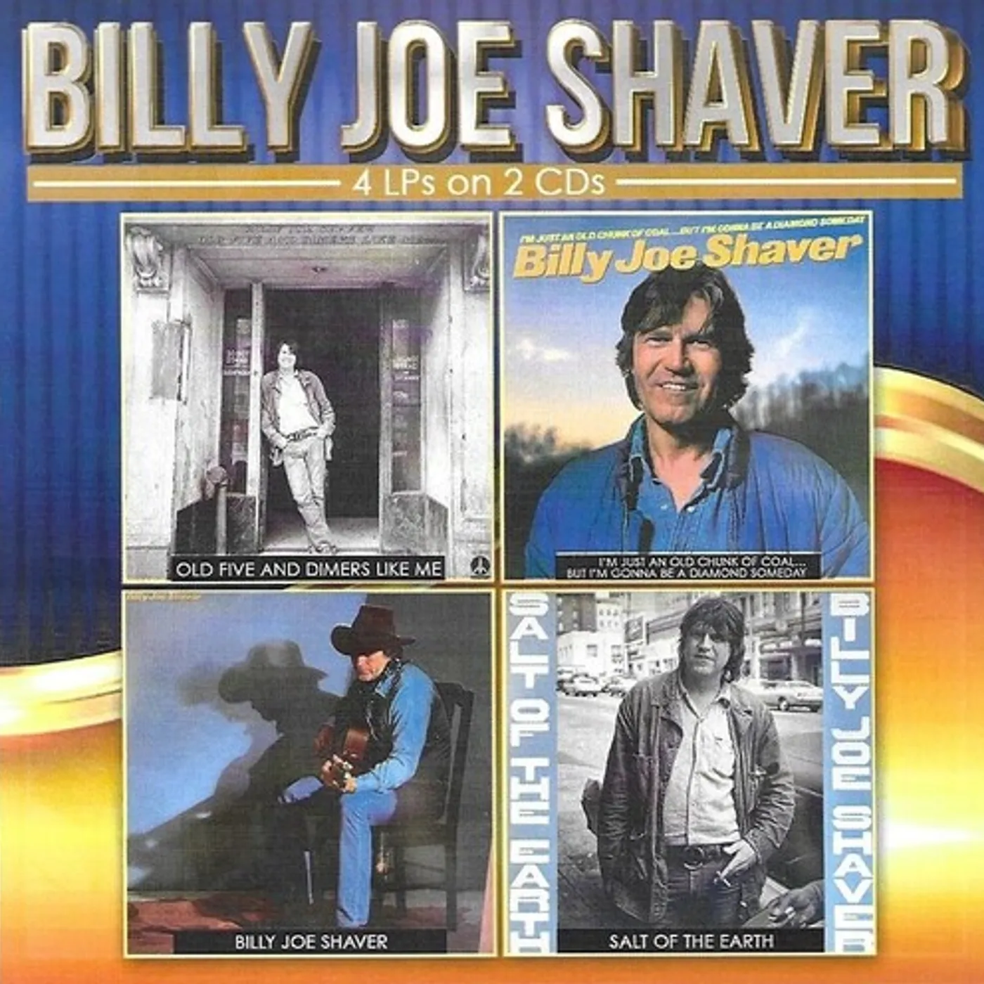 Billy Joe Shaver OLD 5 & DIMERS LIKE ME / I'M JUST AN OLD CHUNK CD