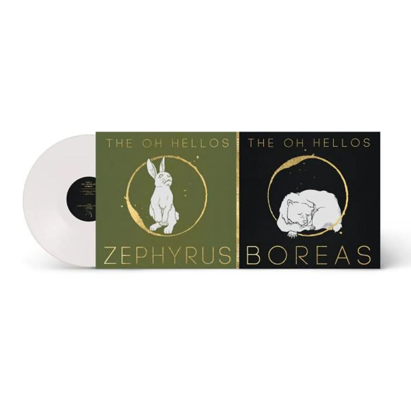 The Oh Hellos BOREAS/ZEPHYRUS (WHITE VINYL) Vinyl Record