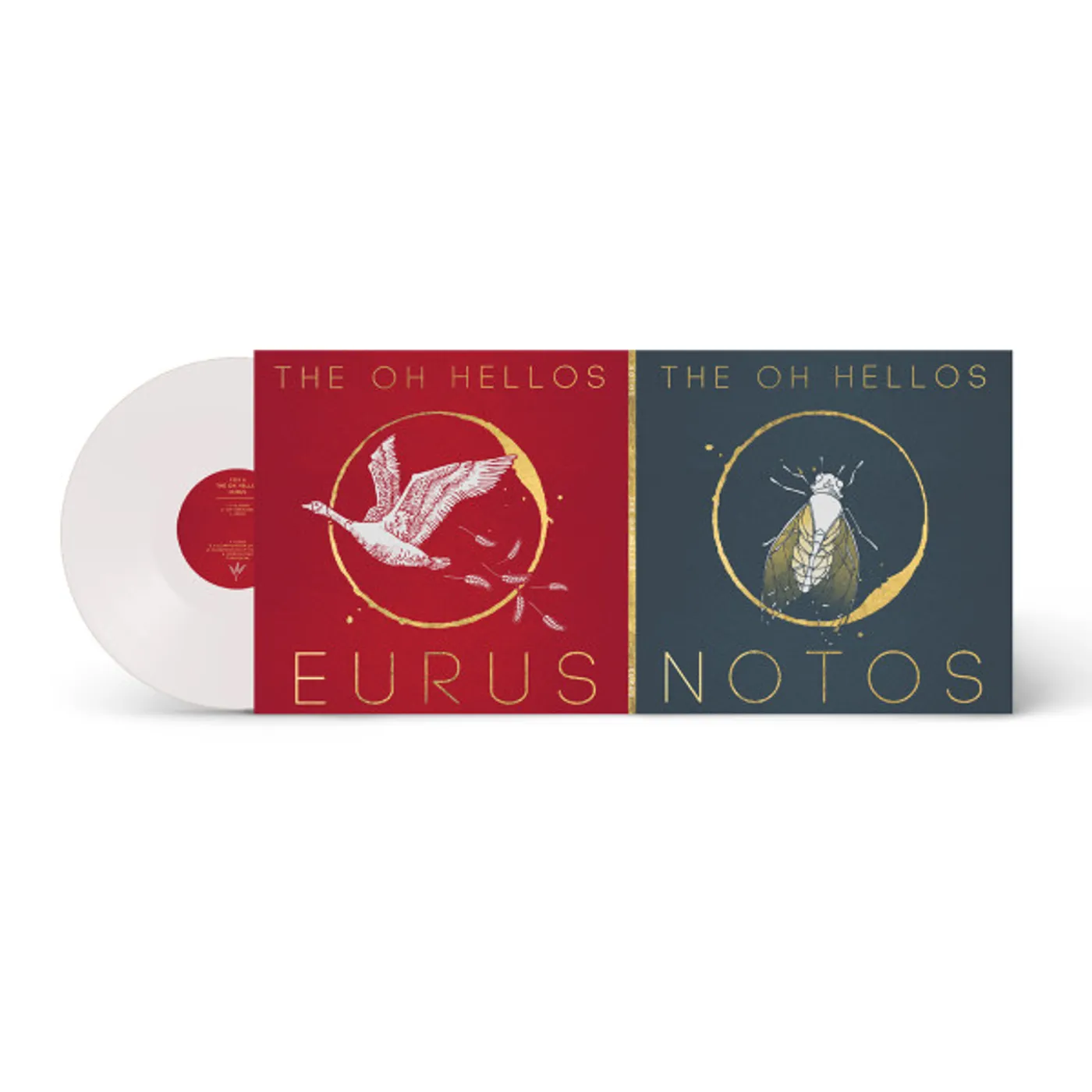 The Oh Hellos NOTOS/EURUS (WHITE VINYL) Vinyl Record
