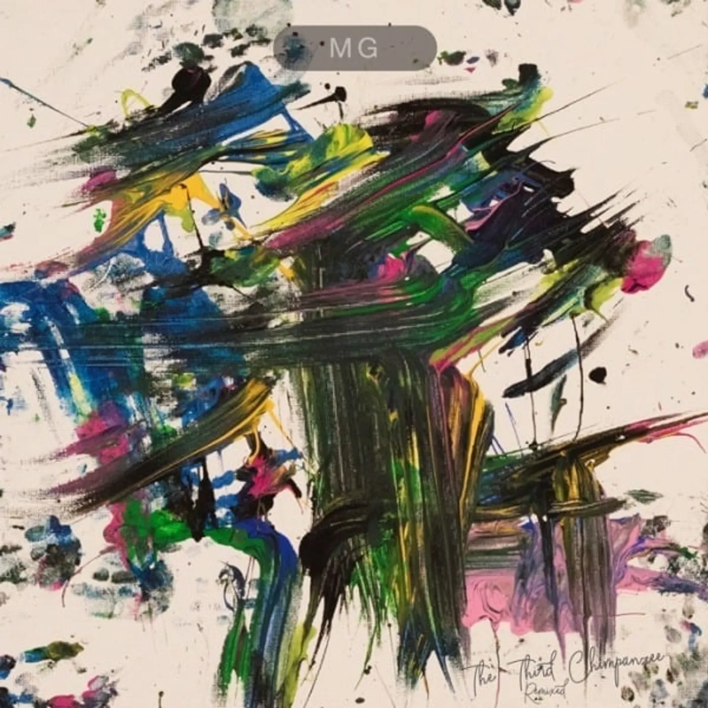 Martin Gore THIRD CHIMPANZEE REMIXED (LIMITED/ORANGE & BLUE VINYL/2LP) Vinyl Record