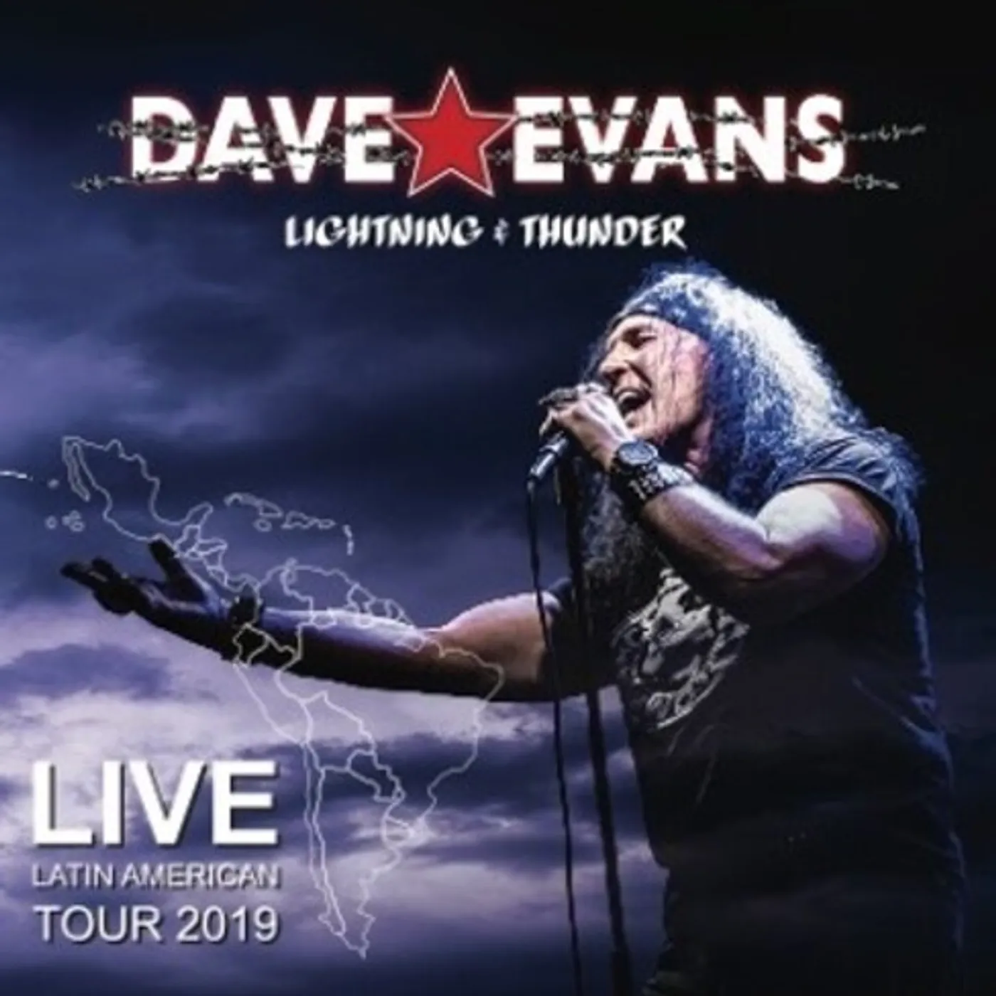 Dave Evans LIGHTNING & THUNDER: LIVE CD
