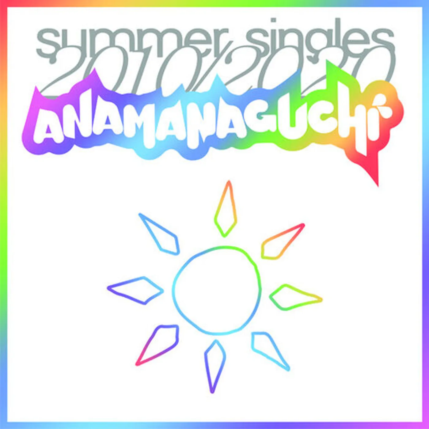 Anamanaguchi SUMMER SINGLES 2010/2020 (WHITE VINYL) Vinyl Record