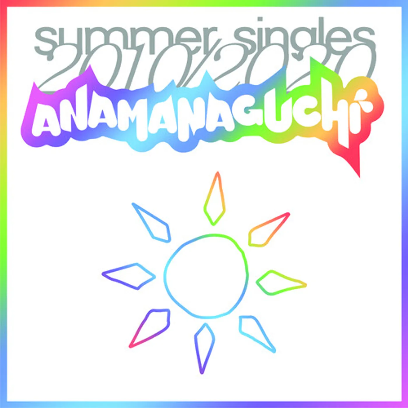 Anamanaguchi SUMMER SINGLES 2010/2020 (WHITE VINYL) Vinyl Record
