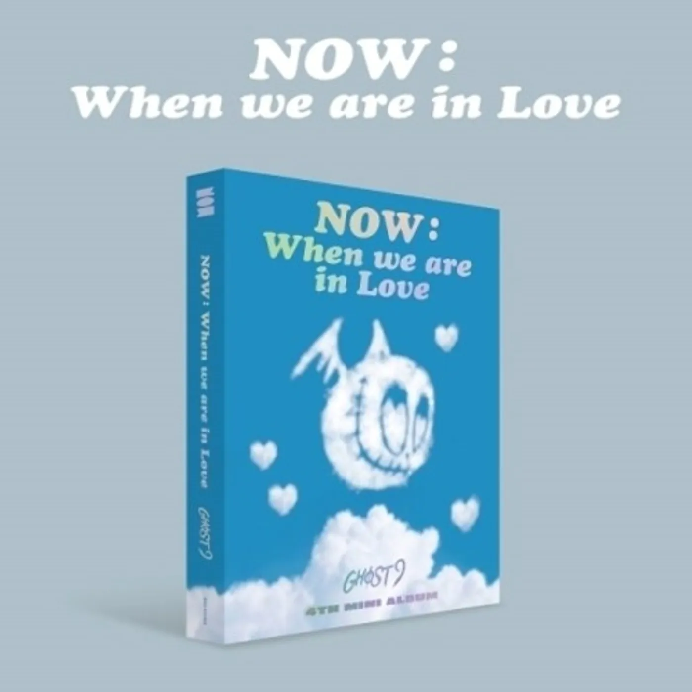 GHOST9 NOW: WHEN WE ARE IN LOVE CD