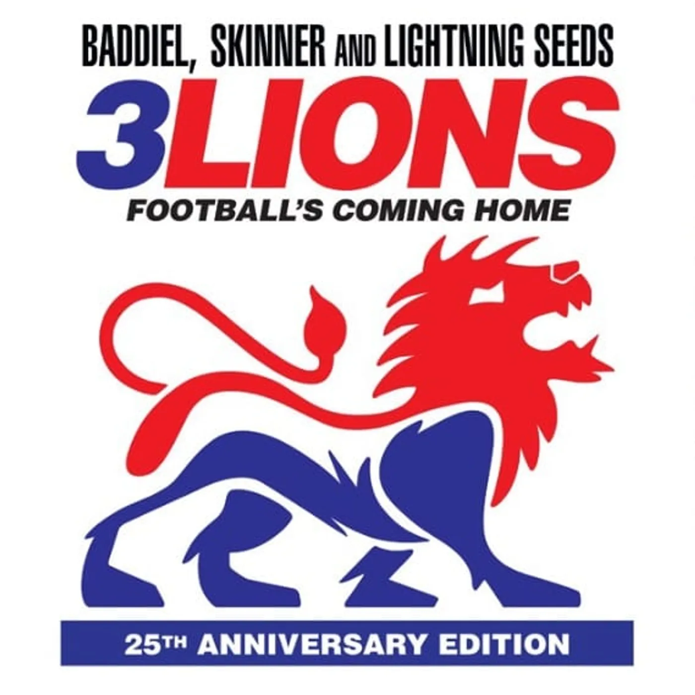 Baddiel, Skinner & Lightning Seeds THREE LIONS 96/98 Vinyl Record