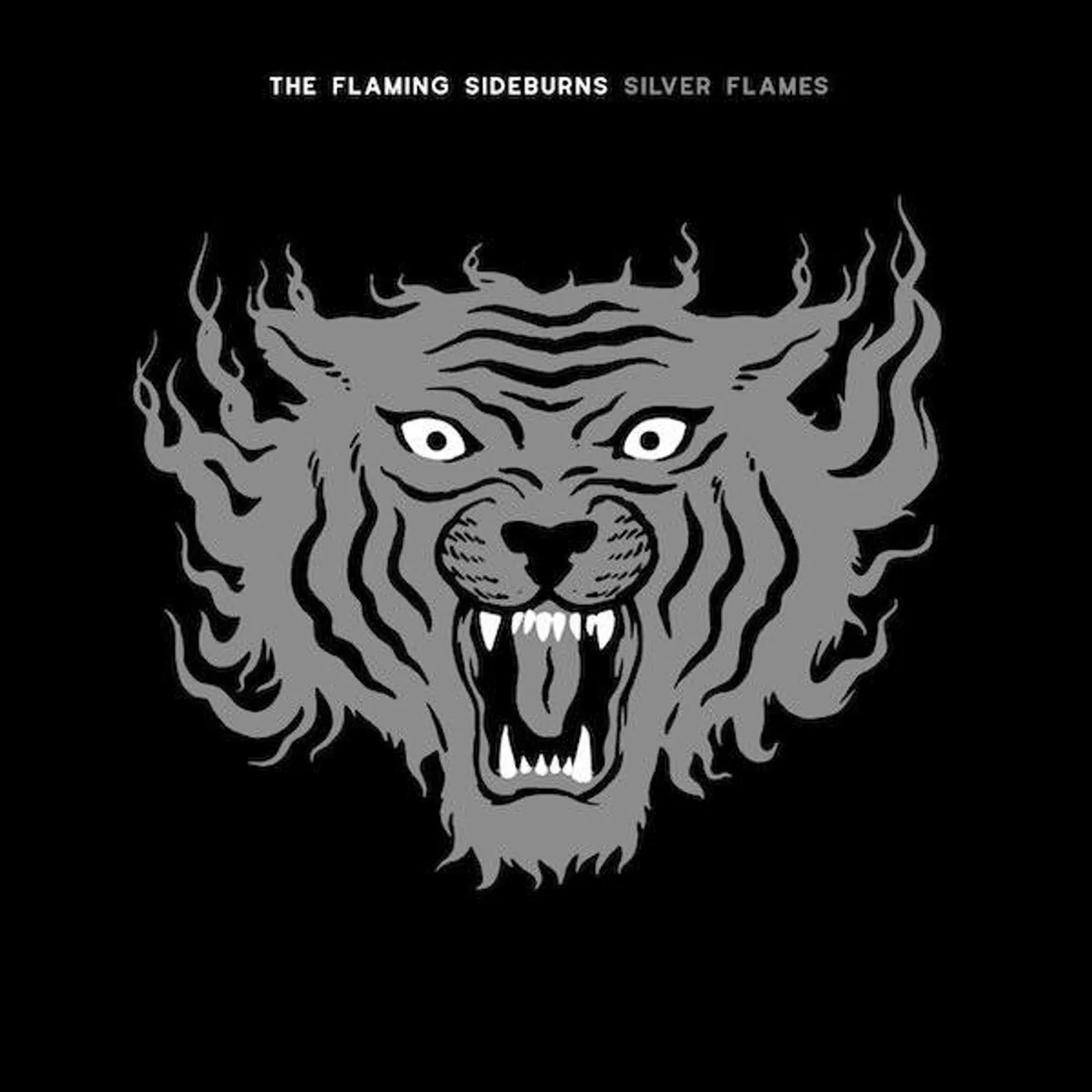 The Flaming Sideburns Silver Flames Vinyl Record