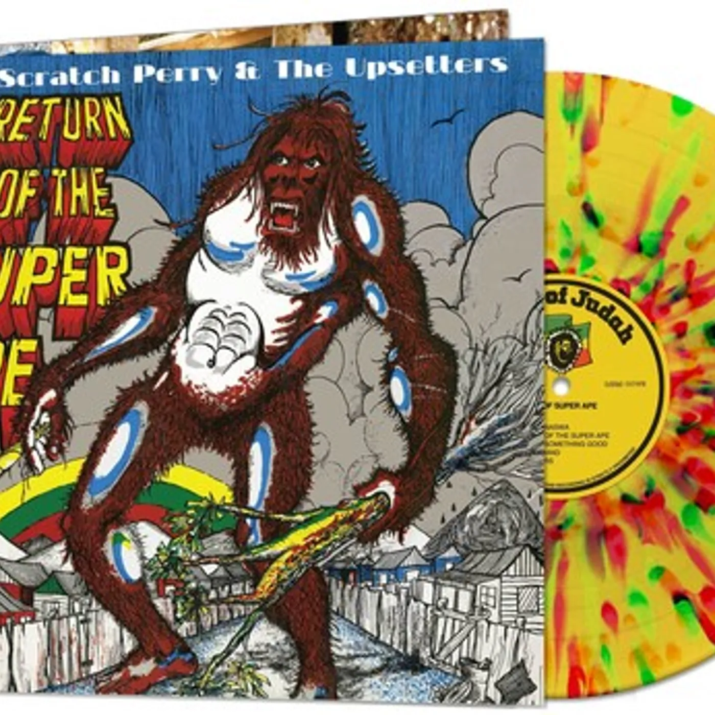 Lee "Scratch" Perry RETURN OF THE SUPER APE (SPLATTER VINYL) Vinyl Record