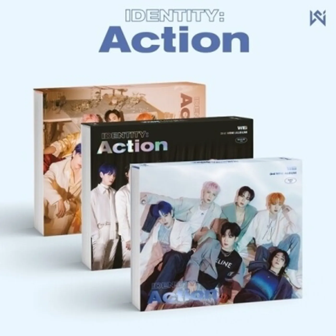 WEi IDENTITY: ACTION (3RD MINI ALBUM) CD