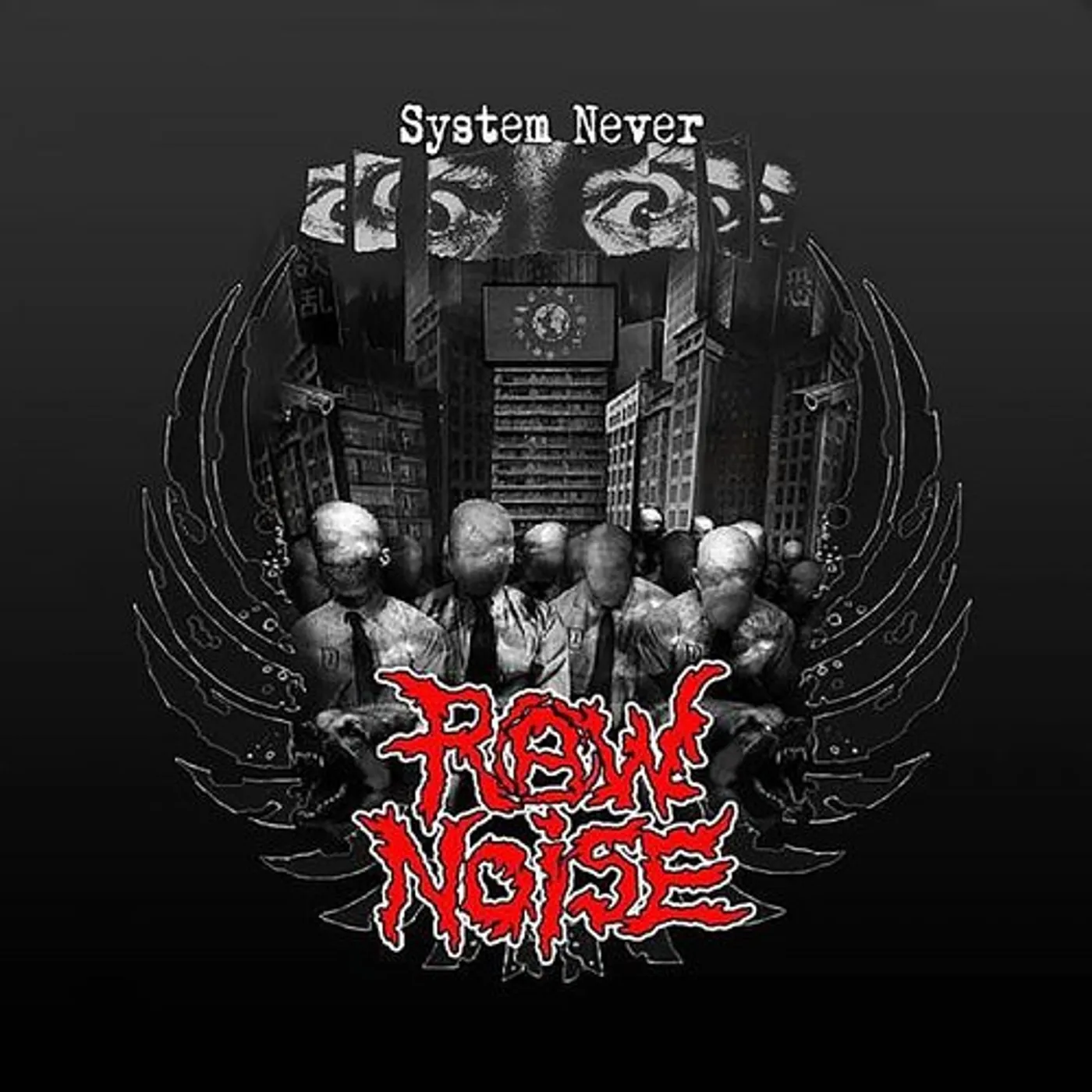 Raw Noise SYSTEM NEVER (CLEAR VINYL) Vinyl Record