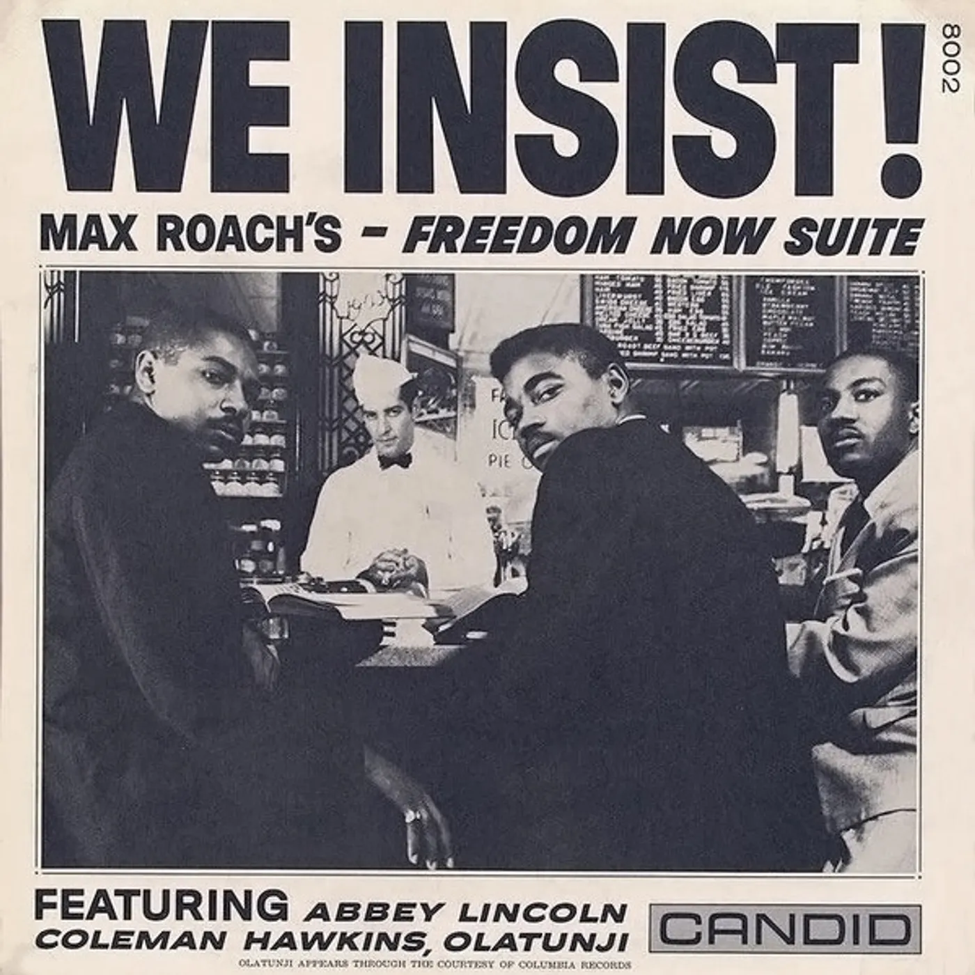 Max Roach WE INSIST Vinyl Record
