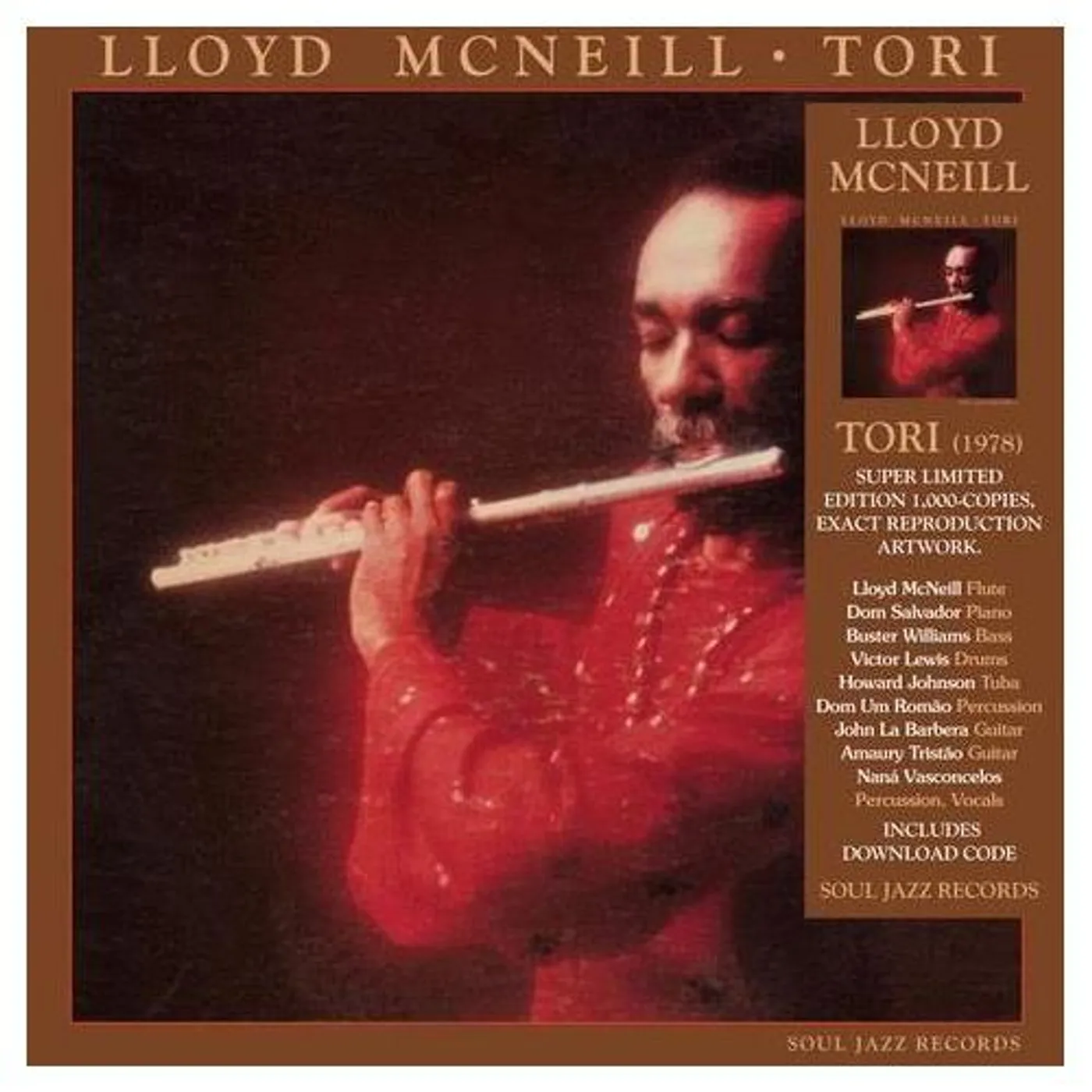 Lloyd McNeill Tori Vinyl Record