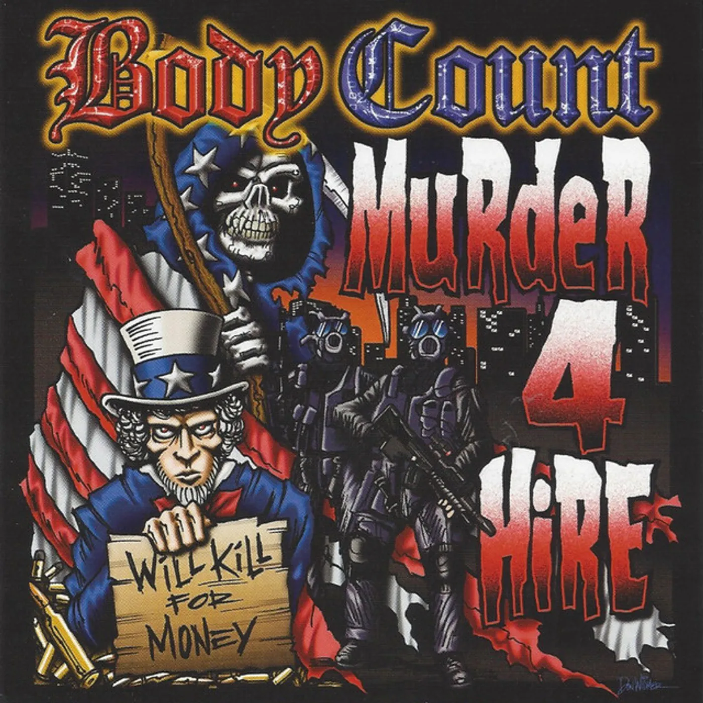 Body Count MURDER 4 HIRE CD