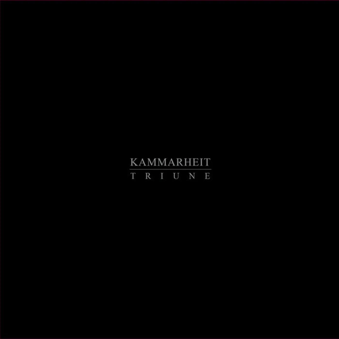 Kammarheit Triune Vinyl Record