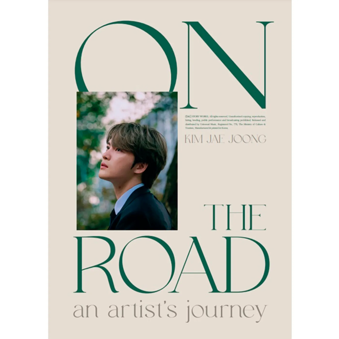 Kim Jae Joong ON THE ROAD: AN ARTIST'S JOURNEY CD