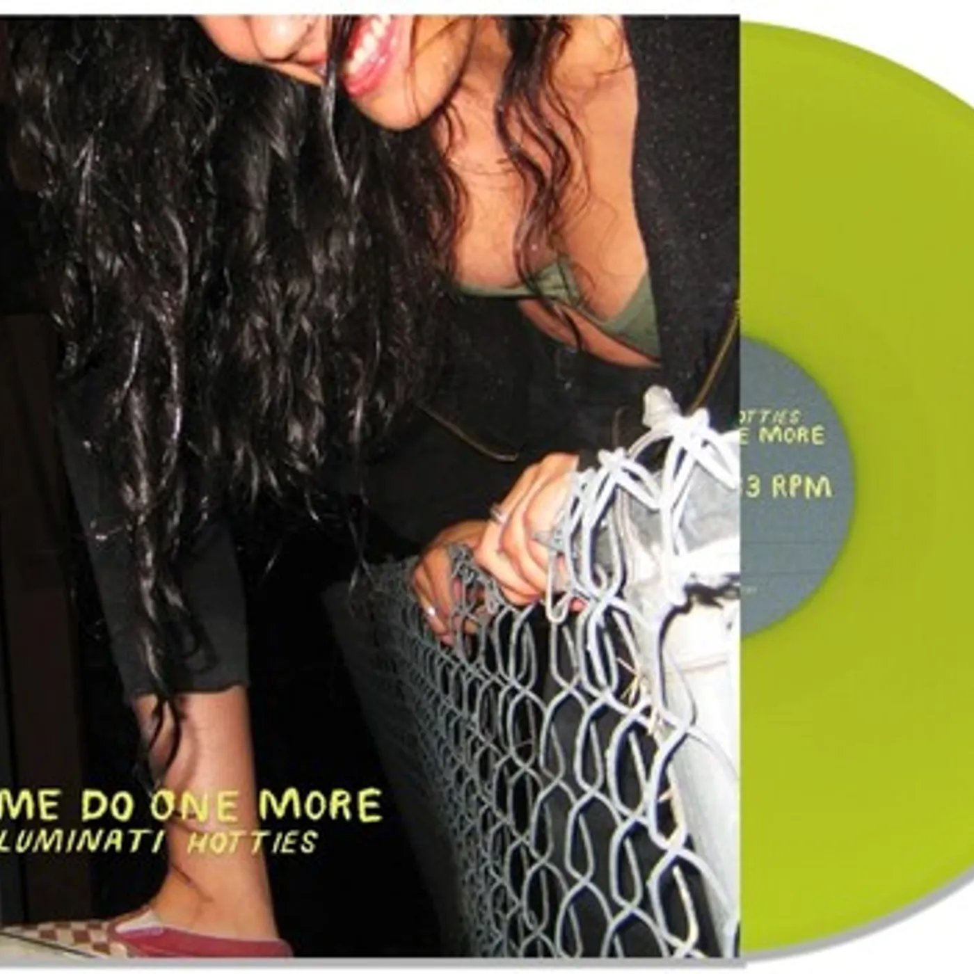 illuminati hotties LET ME DO ONE MORE - LIME GREEN Vinyl Record - Colored Vinyl, Green Vinyl