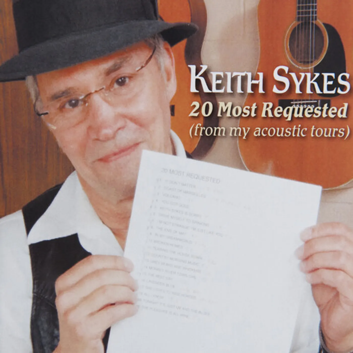 Keith Sykes 20 MOST REQUESTED (ACOUSTIC) CD