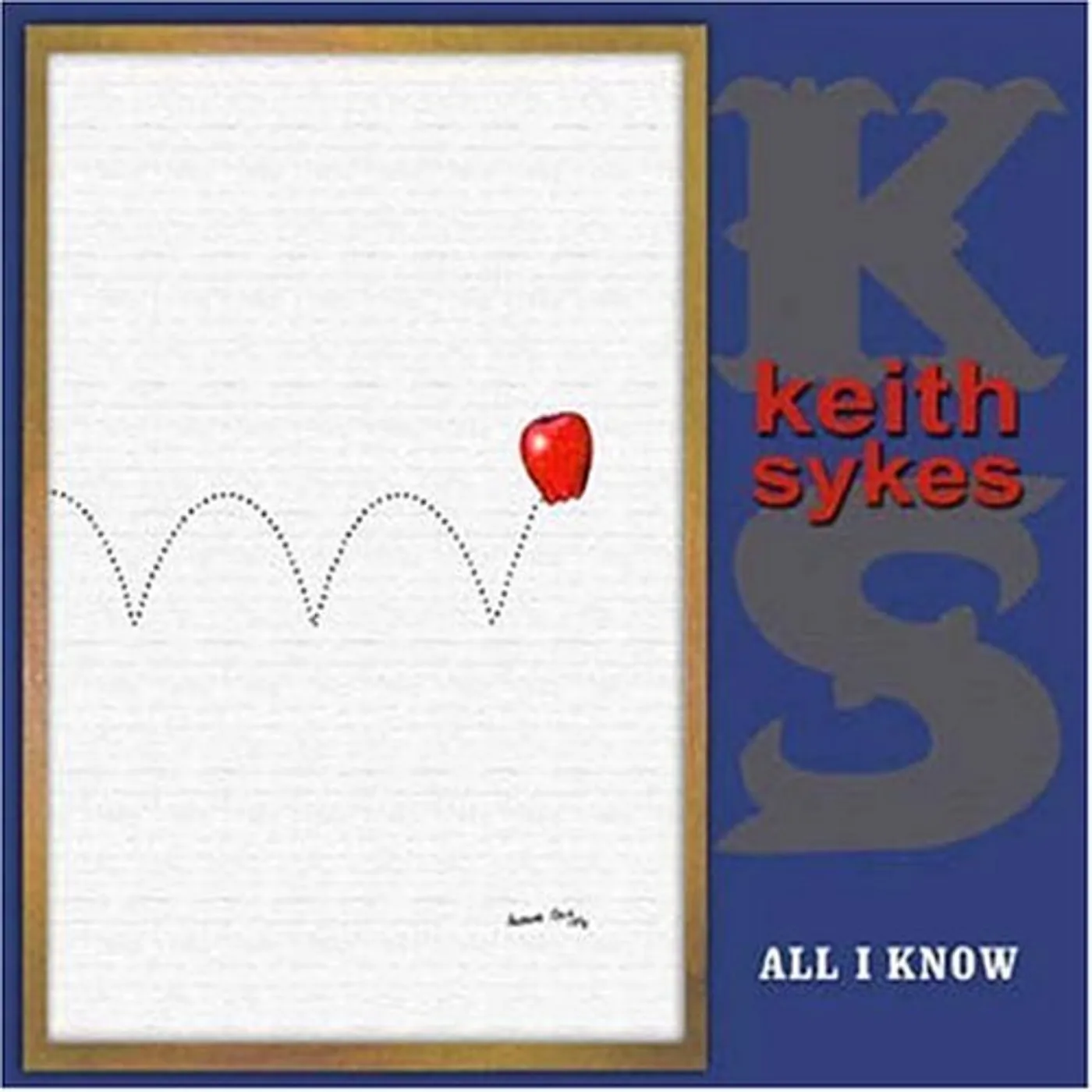 Keith Sykes ALL I KNOW CD