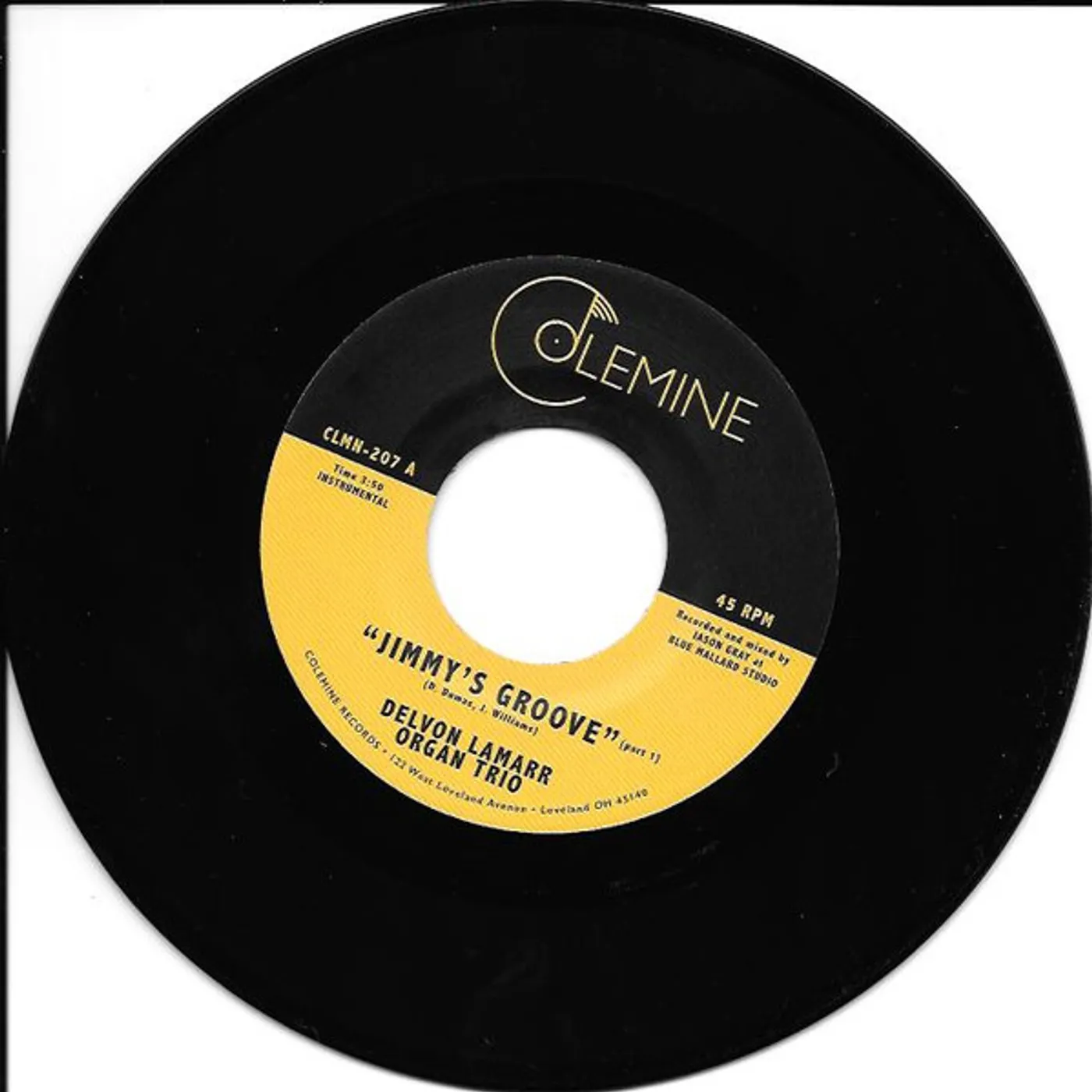 Delvon Lamarr Organ Trio Jimmy's Groove Vinyl Record