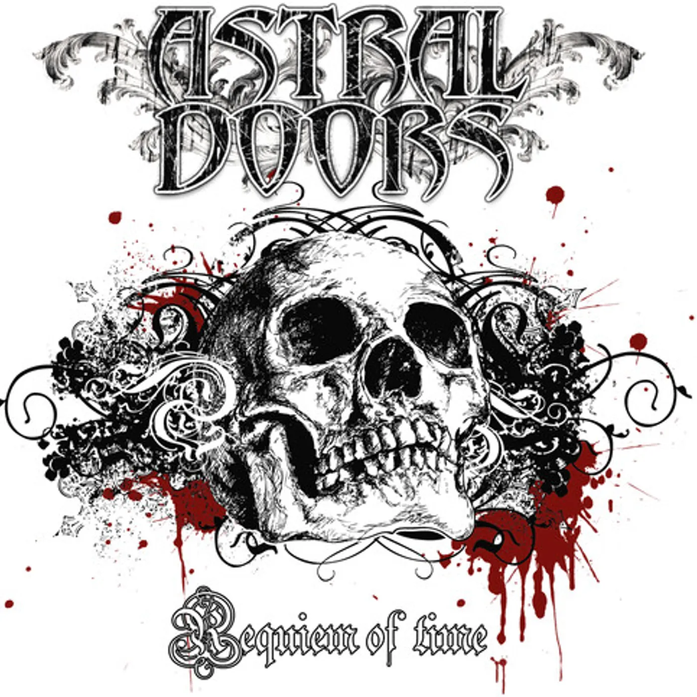 Astral Doors REQUIEM OF TIME (WHITE VINYL) Vinyl Record
