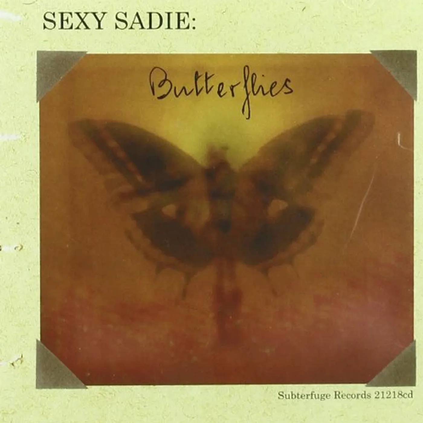 Sexy Sadie Butterflies Vinyl Record