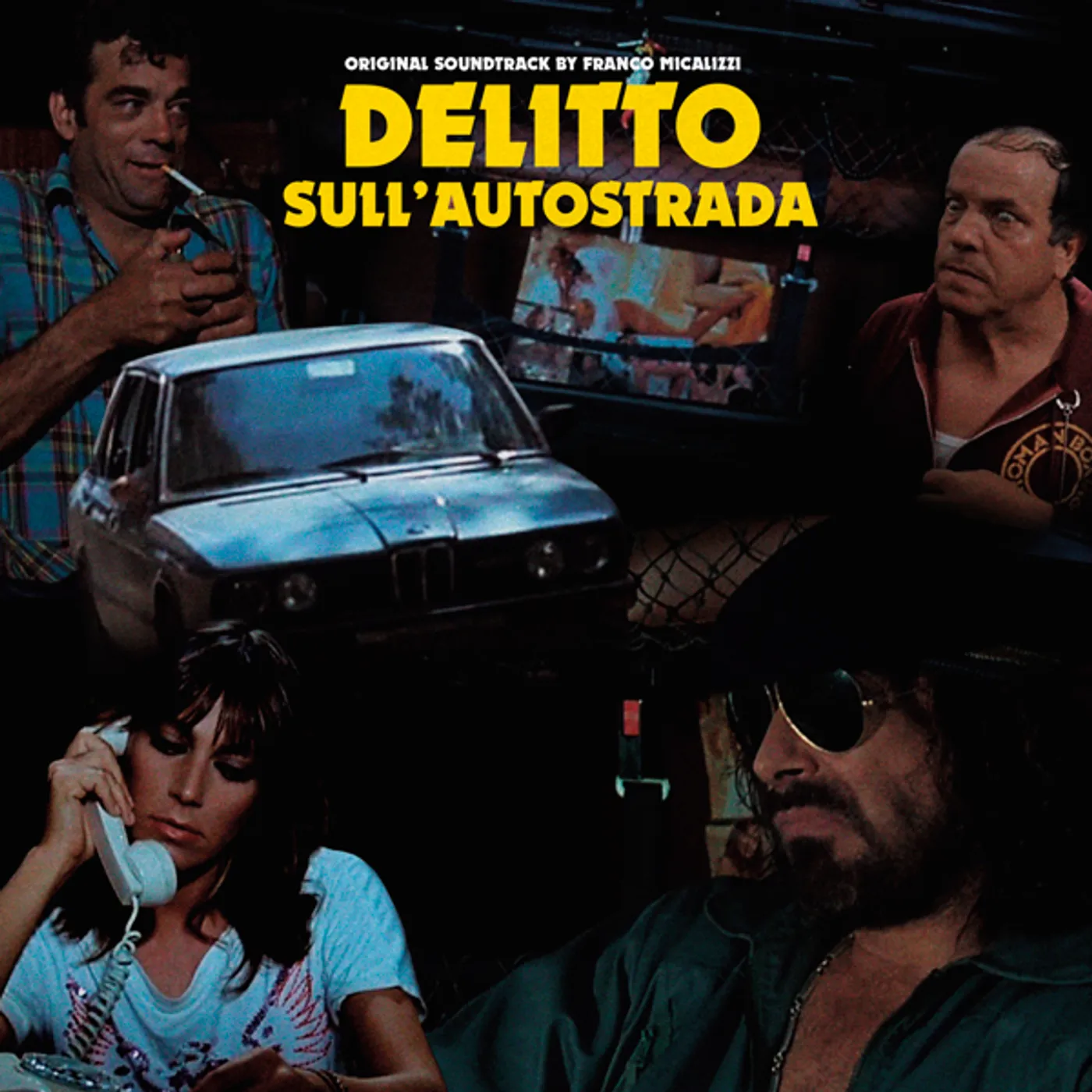 Franco Micalizzi DELITTO SULL AUTOSTRADA Vinyl Record