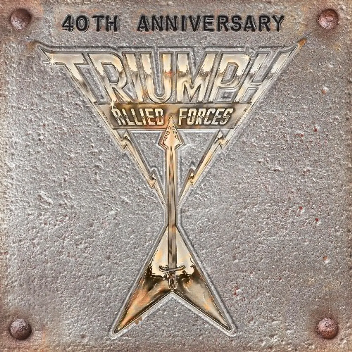 Triumph ALLIED FORCES: 40TH ANNIVERSARY Vinyl Record