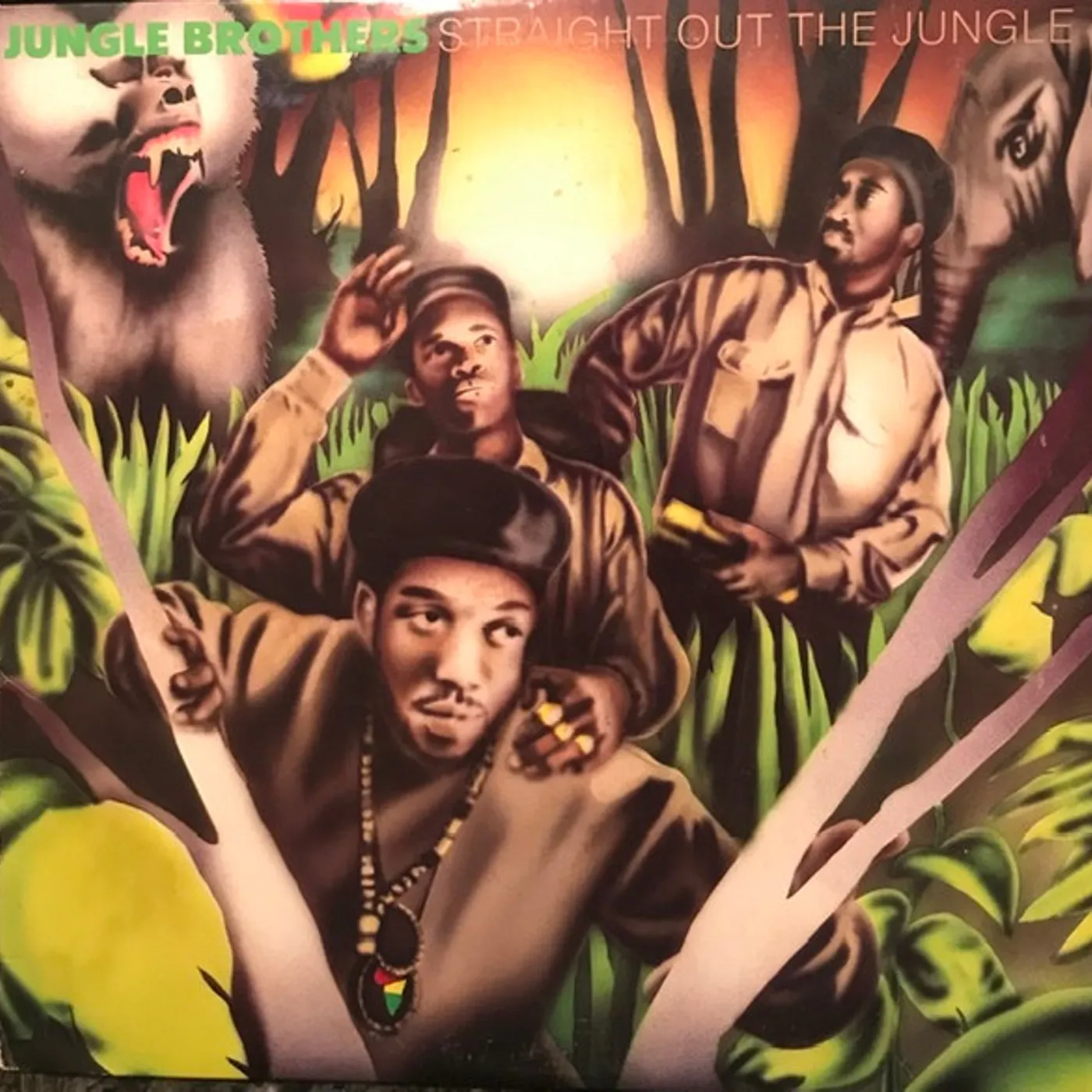 Jungle Brothers Straight Out The Jungle Vinyl Record