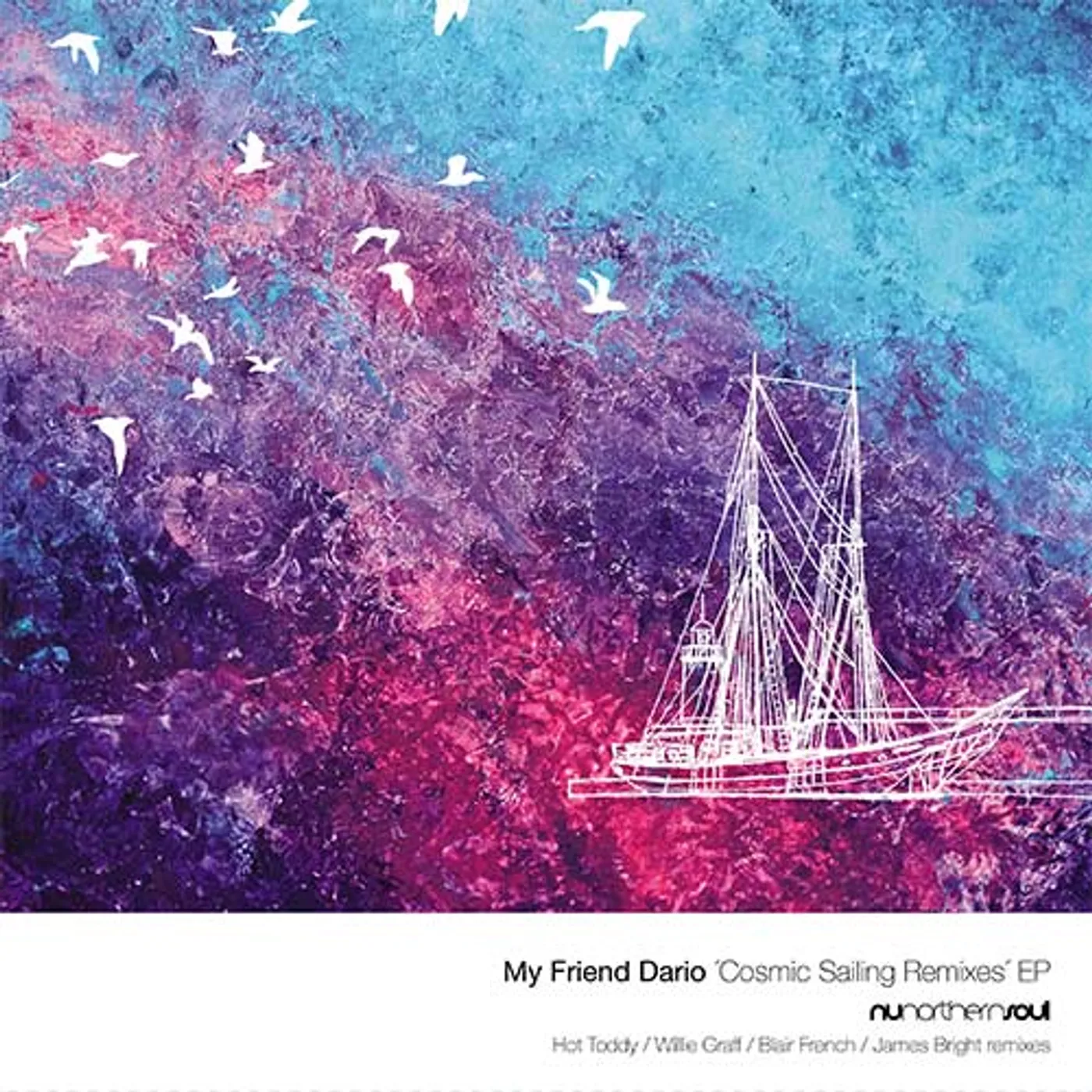 My Friend Dario COSMIC SAILING REMIXES Vinyl Record