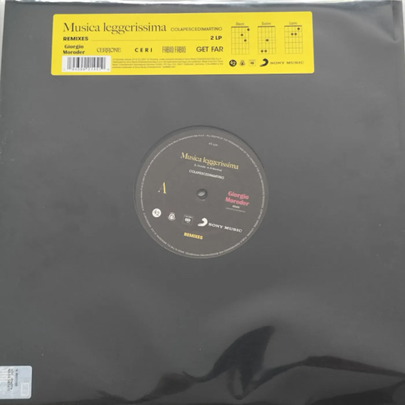 Dimartino Colapesce MUSICA LEGGERISSIMA Vinyl Record