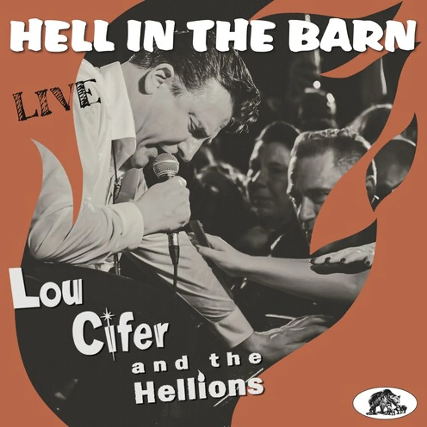 Lou Cifer & The Hellions HELL IN THE BARN: LIVE Vinyl Record